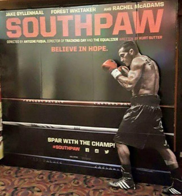 Producers of boxing movie ‘Southpaw’ don’t know what a southpaw is
