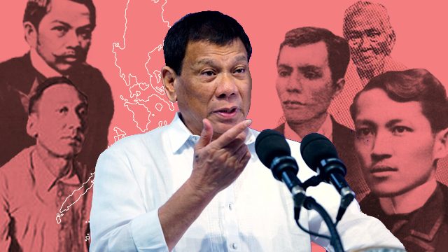 Duterte asks Filipinos to ‘be everyday heroes’ on National Heroes’ Day