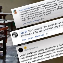 Students, parents slam DepEd decision to open classes in August