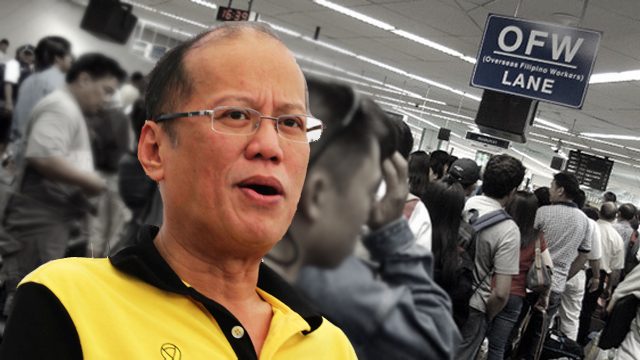 Aquino and the continuing plight of OFWs