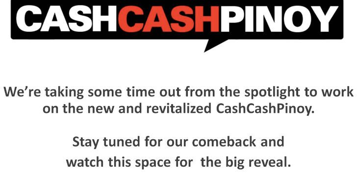CashCashPinoy goes offline, revamps site