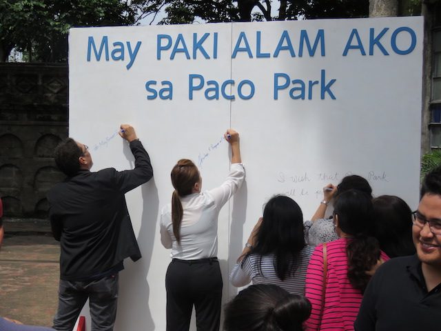 LOOK: Organizations, communities unite to preserve Paco Park