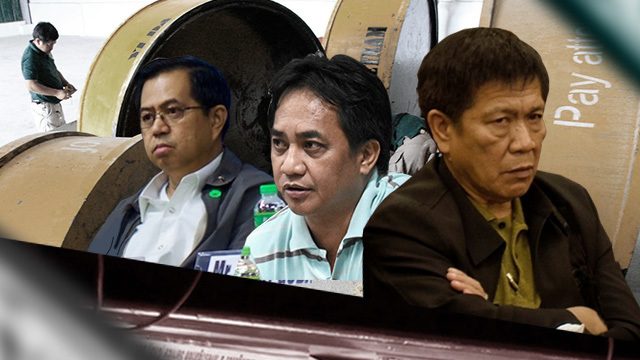 CONNIVANCE? Former members of the government's 3 anti-drug agencies are implicated in the alleged smuggling of shabu inside the Philippines. Graphic by Ken Bautista. 