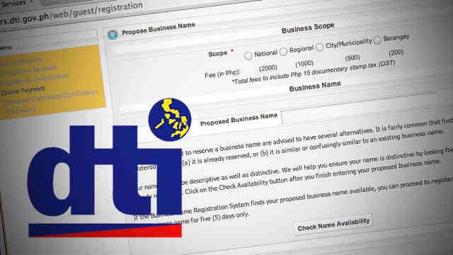 DTI targets 1-day business registration – Palace