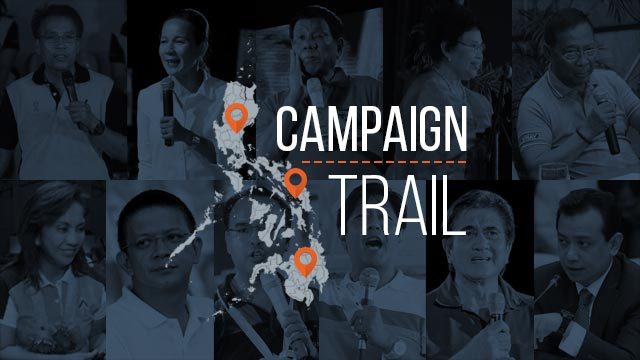 Campaign Trail: Where the candidates are, April 25 to May 1