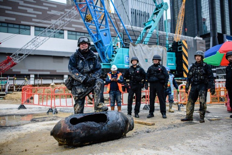WWII bomb defused in Hong Kong after thousands evacuated