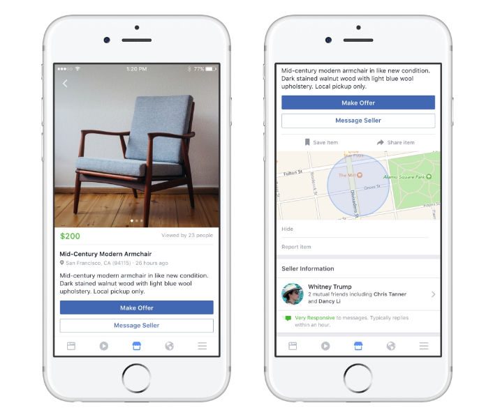 Facebook expands reach with buy-and-sell ‘Marketplace’