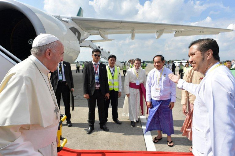 Pope, army chief discuss ‘responsibility’ of Myanmar’s leaders