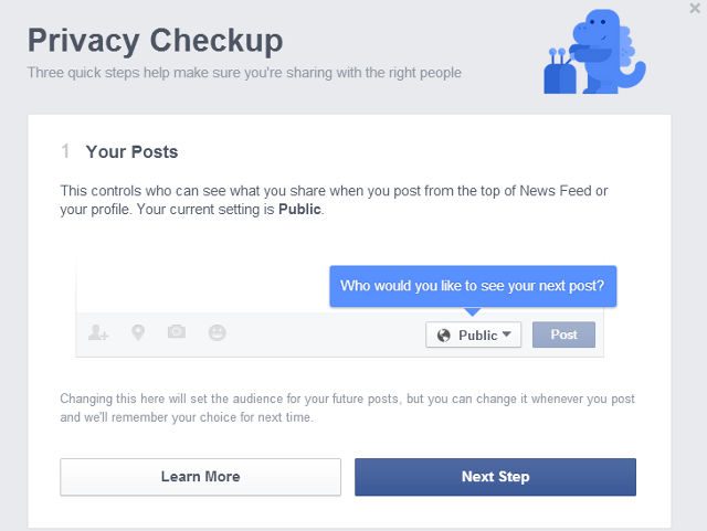 Facebook rolls out ‘privacy checkup’