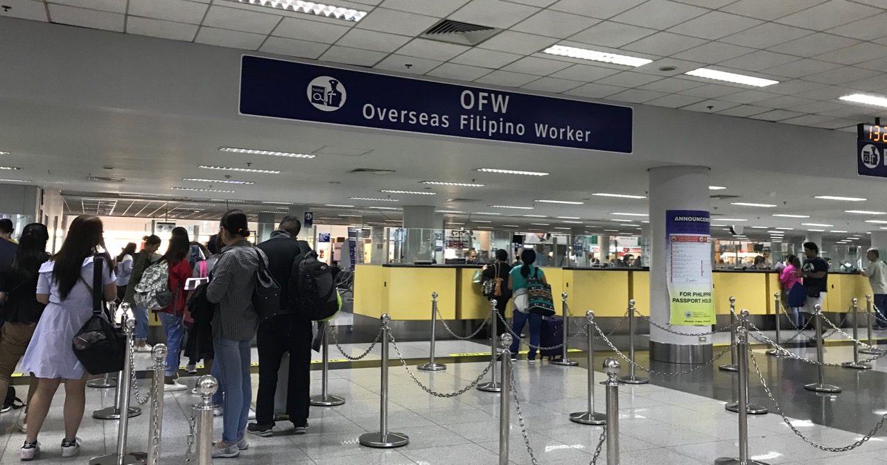OFWs with visas issued before Nov 12 exempted from OEC moratorium