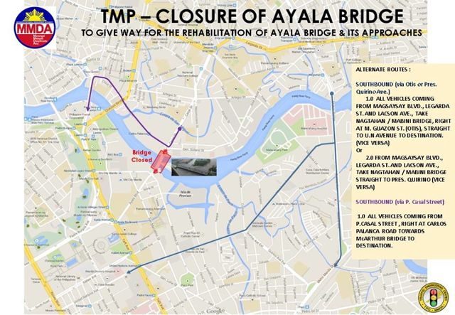 DPWH may extend Ayala Bridge closure