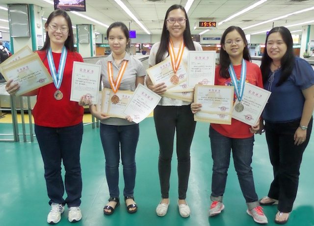 Young Pinays shine in China math Olympiad