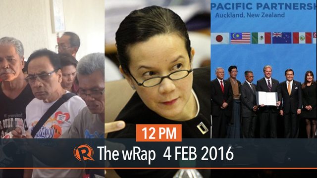 Poe’s DQ case, SSS pension hike veto, TPP deal signed | 12PM wRap