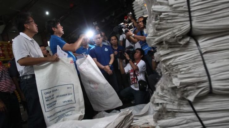 Police raid Muntinlupa warehouse linked to rice hoarding