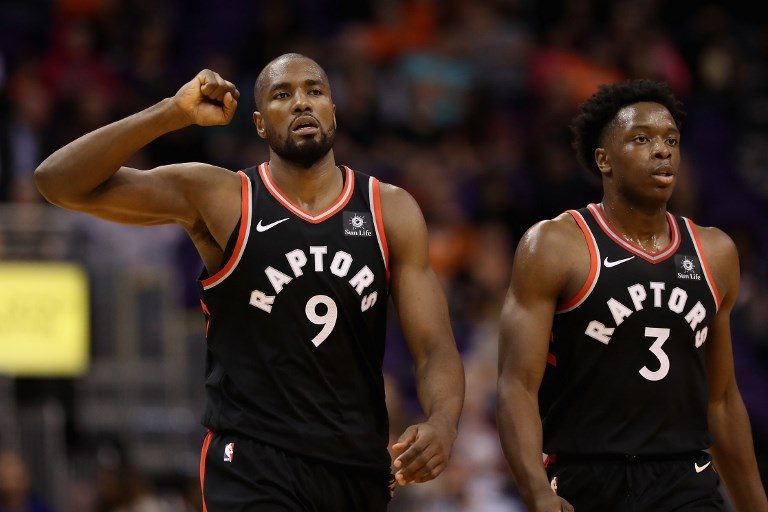 Suspended Serge Ibaka offers apology for throwing punches with James Johnson