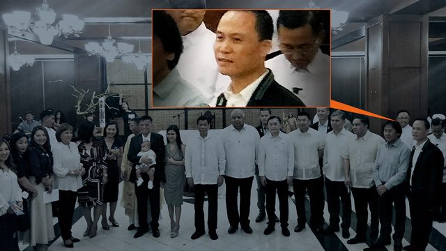 Michael Yang attended baptism of Nicanor Faeldon’s son
