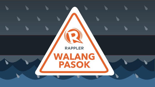 #WalangPasok: Class suspensions, Monday, October 17