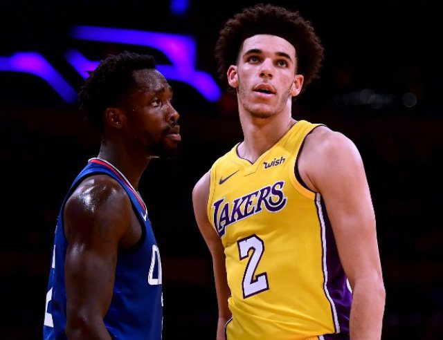 Lonzo Ball was tortured by Patrick Beverley in his first NBA game