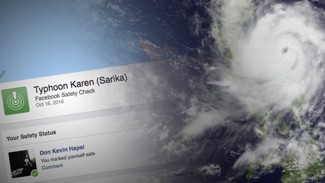 Typhoon Karen: Facebook turns on ‘Safety Check’