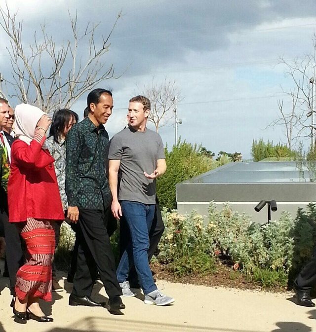 FOTO: Jokowi bertemu CEO perusahaan teknologi di Silicon Valley