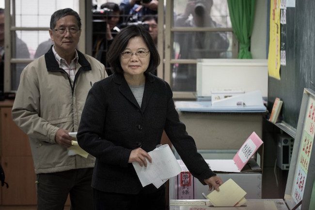 Tsai Ing-wen becomes Taiwan president in landslide victory