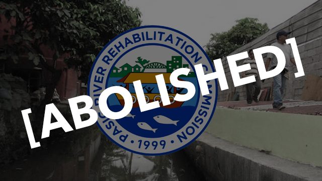 Duterte abolishes Pasig River Rehabilitation Commission