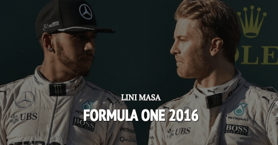 LINI MASA: Formula One musim 2016