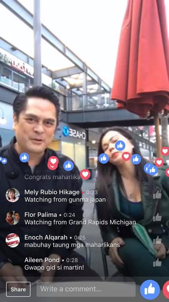 TRIP TO USA. PCOO Secretary Martin Andanar does an interview with pro-administration blogger Maharlika in California. Facebook screenshot 