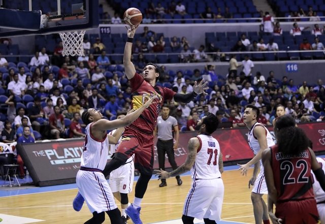Fajardo, Cabagnot star as San Miguel notches 3rd straight win
