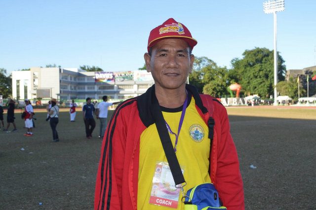 Rodel Abuan, Caraga elementary sepak takraw coach. 