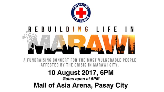 Philippine Red Cross to hold benefit concert for Marawi