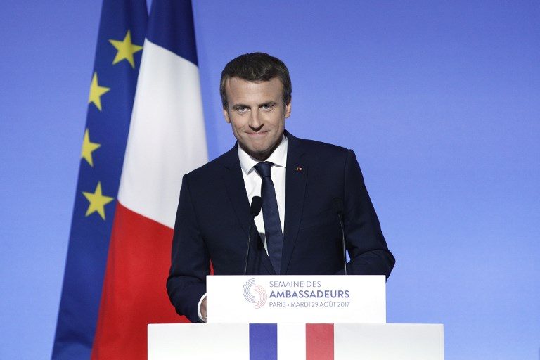 Macron says fighting ‘Islamist terror’ top foreign priority