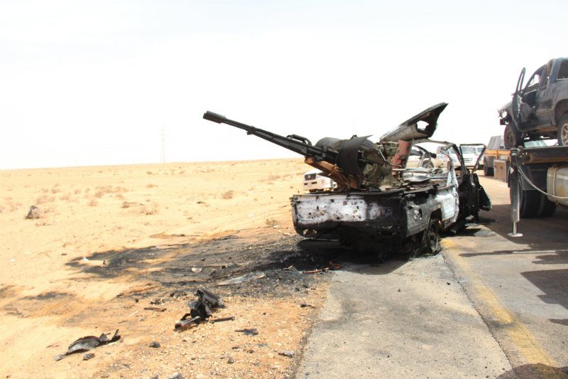 ISIS suicide bombings target Libya pro-govt forces in Sirte
