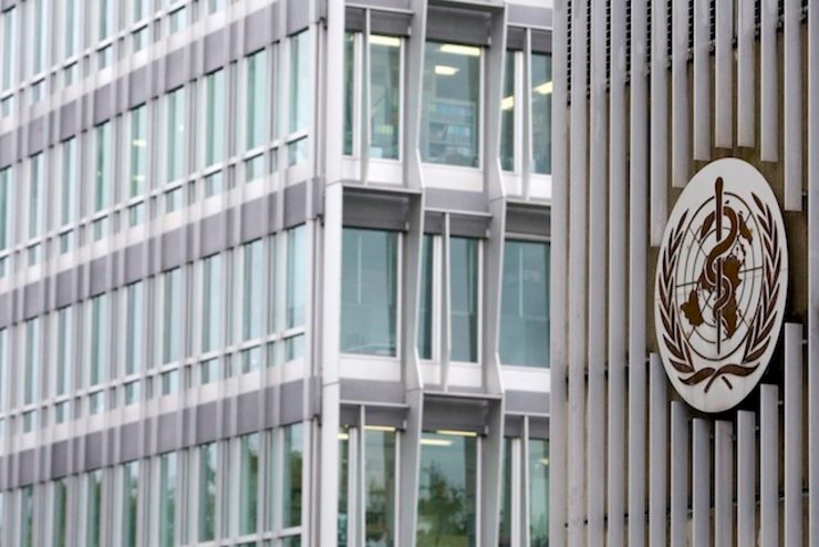 A view of the building of the World Health Organization (WHO) headquarters in Geneva, Switzerland, 27 April 2009. Salvatore di Nolfi/EPA