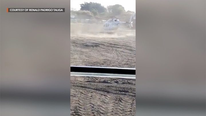 Video catches takeoff, crash of helicopter carrying PNP chief Gamboa