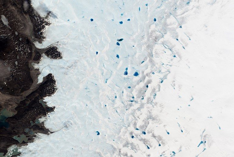 Greenland’s icy homage to UN climate change conference