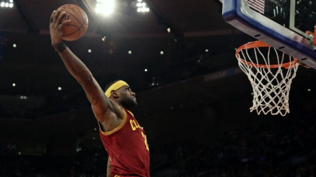 ‘King’ James and Cavs rule Warriors