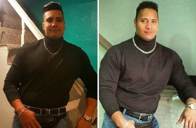 Fil-Canadian boxer Ahumada wins Halloween with fanny pack ‘The Rock’ pose