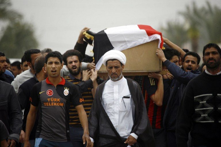 Iraq buries young victims of football pitch bomb carnage