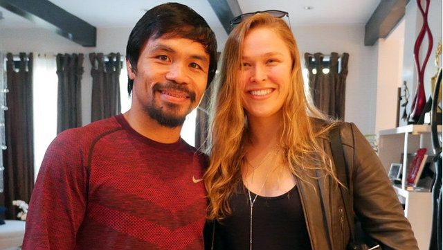 Rousey speaks against Pacquiao’s comments: There was no ’Thou shall not be gay’