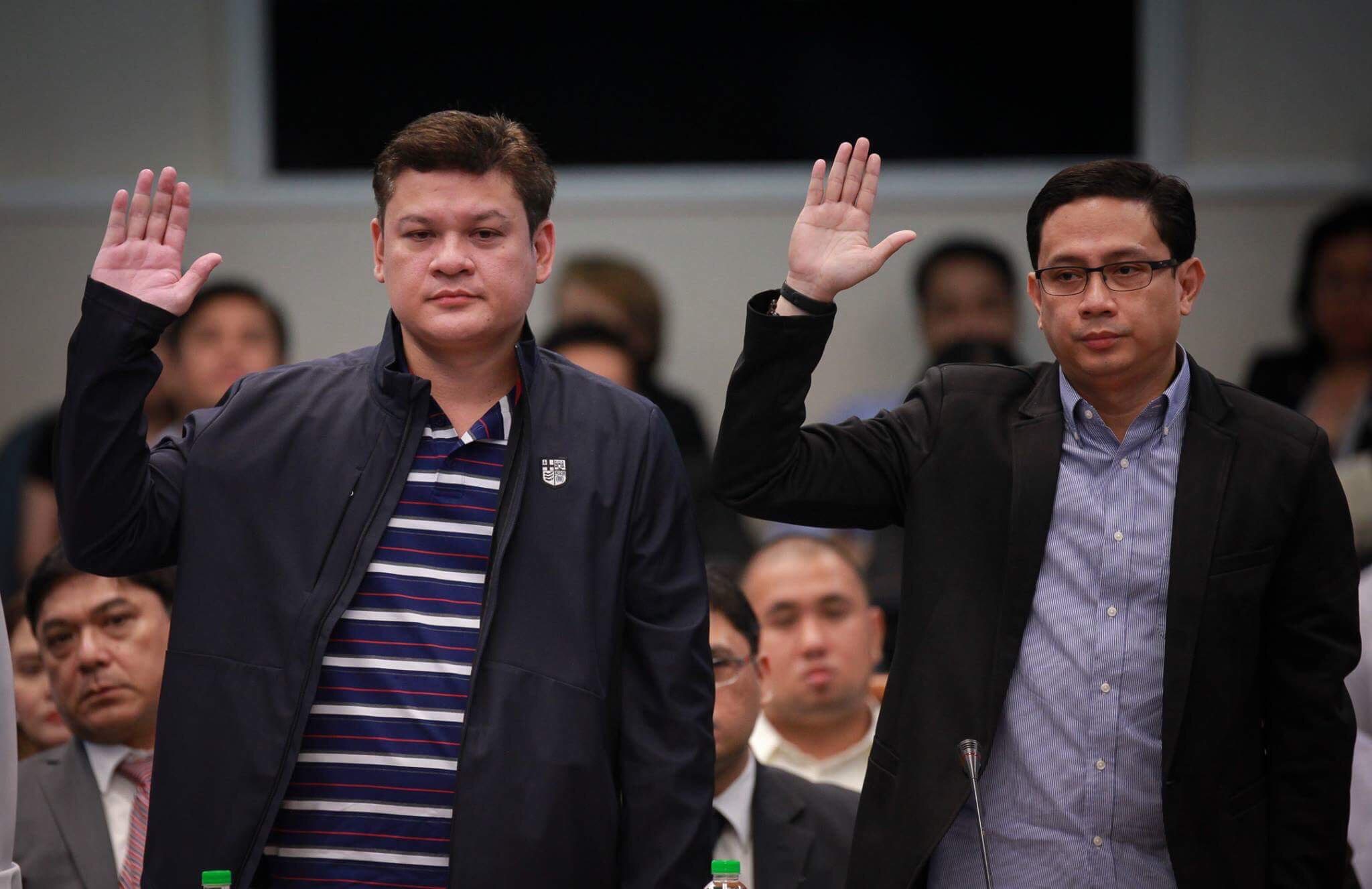Paolo Duterte, Mans Carpio file libel complaints vs Trillanes