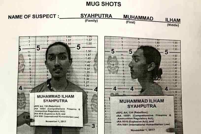 Indonesian ‘terrorist’ nabbed in Marawi detained in Camp Crame