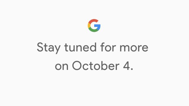 Google teases a likely October 4 Pixel event