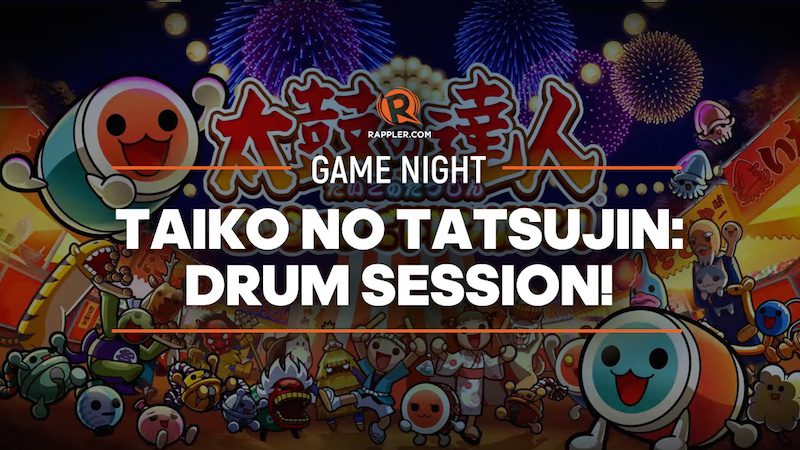 Rappler Game Night: Taiko no Tatsujin: Drum Session