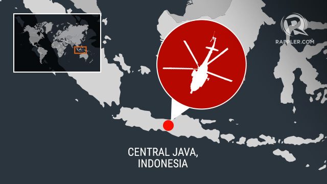 At least two dead in Indonesian military chopper crash