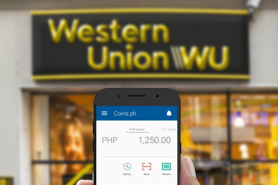 Coins.ph users can now receive Western Union money transfers