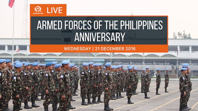 LIVE: Armed Forces of the Philippines 81st anniversary