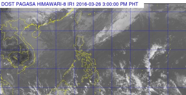 Cloudy Sunday over Cagayan Valley, Aurora province