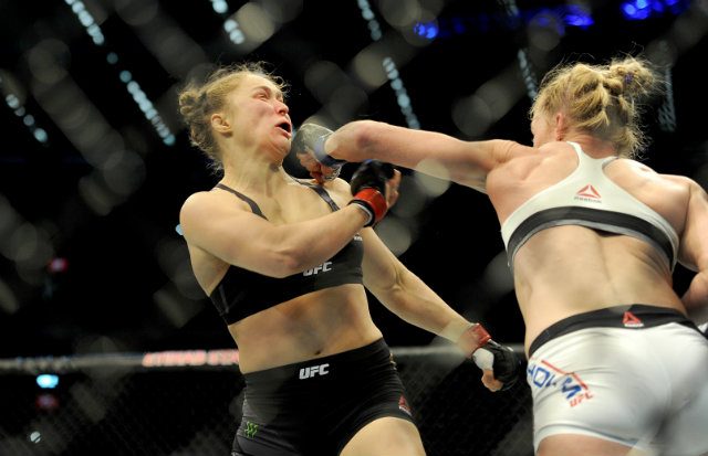 Odds favor Rousey against Holm in rematch