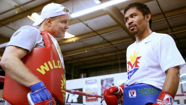 Roach on Pacquiao’s training so far: ‘Not so good’